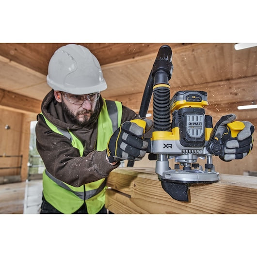 Tupia de imersão Dewalt (DCW620H2-QW) 18V XR® sem escovas de 70 mm (1/2") - 2 baterias POWERSTACK de 5 Ah