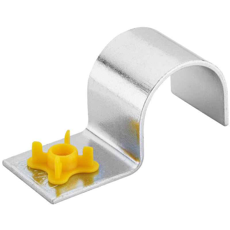 Dewalt (DDF6710020) Abrazadera metálica para conductos de 20 mm con flor (paquete de 100)