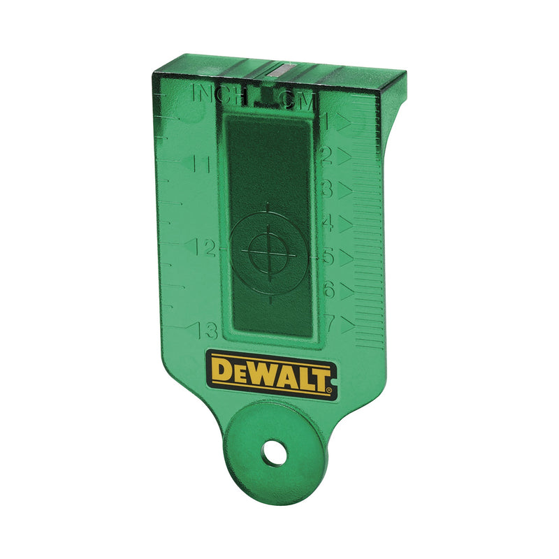Cartão alvo laser verde Dewalt (DE0730G-XJ)