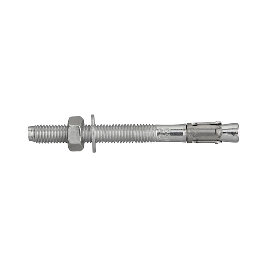 Dewalt (DFM1110200) M8 x 155mm Performance Through Bolt PRO Zinc Plated Anchors (50 PK)