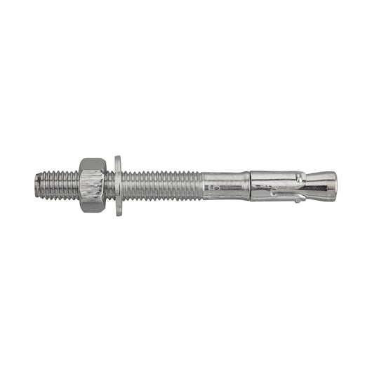Parafusos de ancoragem passantes Dewalt (DFM1110760) M16 x 125 mm Performance PRO com revestimento de zinco (pacote com 20)