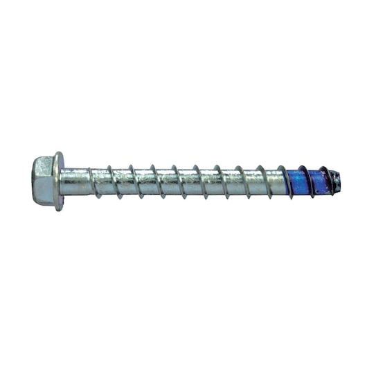 Dewalt (DFM1410070) 100 x Ponta Azul 6x60mm Cabeça Sextavada Zincada
