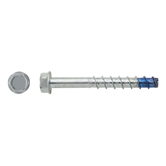 Parafusos de cabeça sextavada com ponta azul Dewalt (DFM1420070) em aço inoxidável (6 x 45 mm) (pacote com 100)