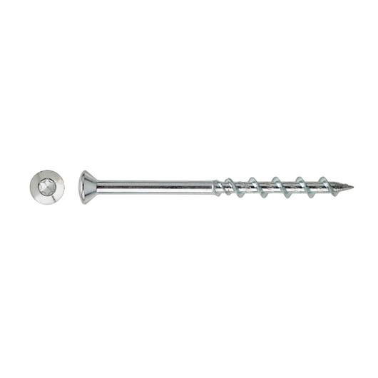 Escareador cromado Dewalt (DFM4230070) T25 WALL DOG® de 70 mm (pacote com 100)