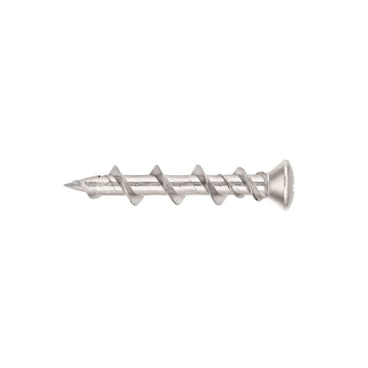 Parafusos de parede escareados cromados Dewalt (DFM424055P) (32 mm) (pacote com 10)