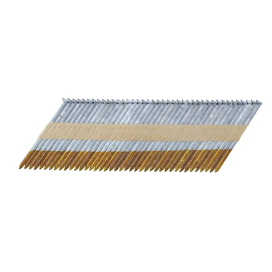 Dewalt (DNPT28R63HDZ) Pregos adesivos de papel de 63 mm x 2,80 mm com ângulo de 33° (pacote com 1100 unidades)