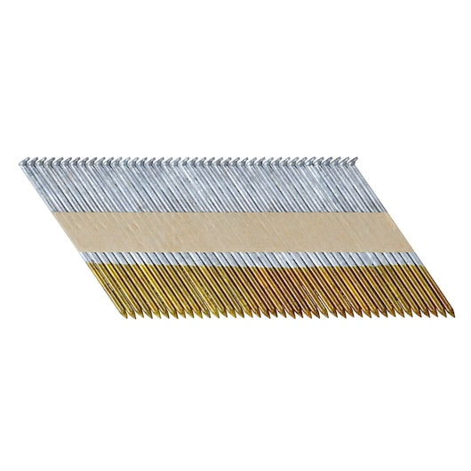 Dewalt (DNPT3190HDZ) Pregos adesivos de papel de 90 mm x 3,10 mm com ângulo de 33° (pacote com 2200 unidades)