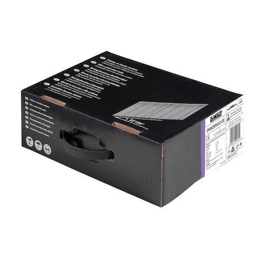 Dewalt (DNW28R63G12E) Pregos de solda a fio de 63 mm x 2,80 mm 33° (pacote com 2200)