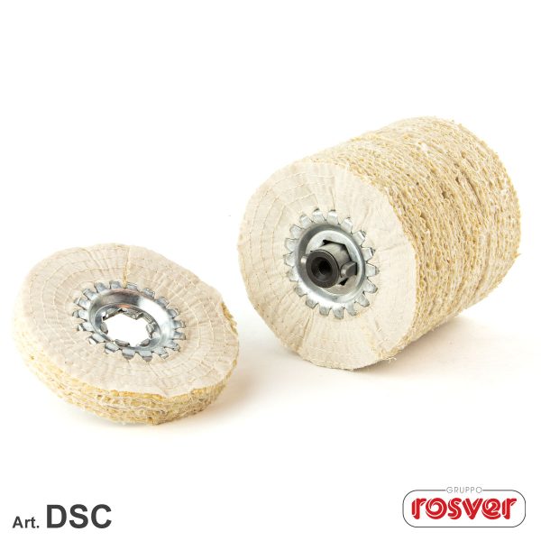 Fast Grinder (DSC-100x100) Discs in Sisal and Cotton