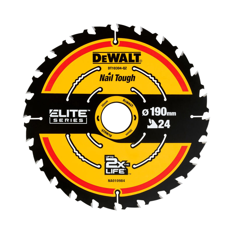 Dewalt (DT10304-QZ) EXTREME 190mm x 30mm 24T Circular Saw Blade