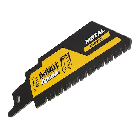 Lâmina de serra recíproca Dewalt (DT20437-QZ) XR EXTREME® 102mm 8TPI em carboneto de metal (1 unidade)