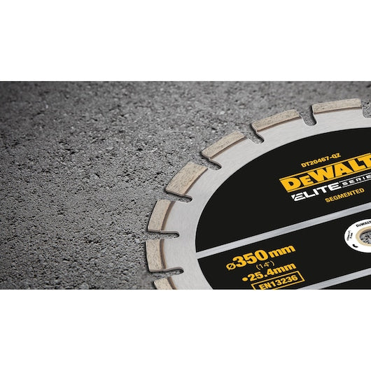 Dewalt (DT20467-QZ) SÉRIE ELITE 350mm Asfalto Segmentado