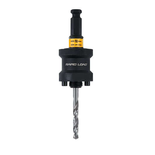Serra copo Dewalt (DT20625-QZ) com adaptador de troca rápida de 32 a 210 mm e broca piloto HSS.