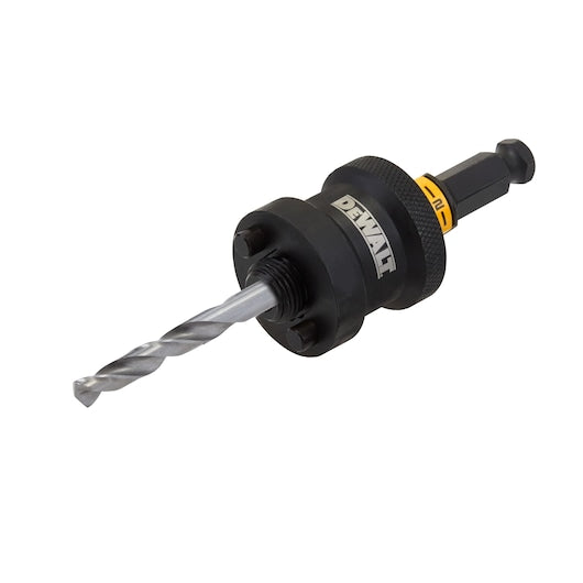 Serra copo Dewalt (DT20625-QZ) com adaptador de troca rápida de 32 a 210 mm e broca piloto HSS.