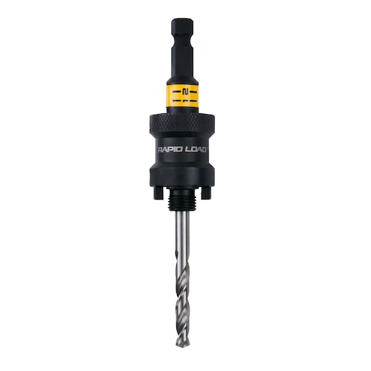 Serra copo Dewalt (DT20626-QZ) com adaptador de troca rápida de 32 a 210 mm e broca piloto HSS.