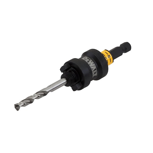 Serra copo Dewalt (DT20626-QZ) com adaptador de troca rápida de 32 a 210 mm e broca piloto HSS.