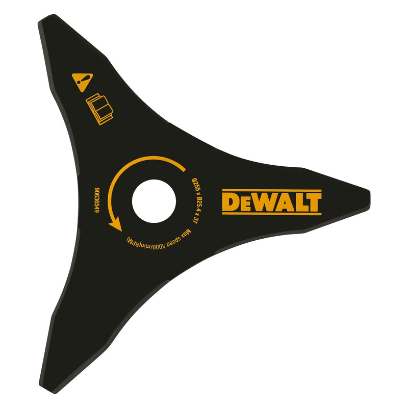 Cortador de escovas de três lâminas Dewalt (DT20653-QZ) de 25 cm