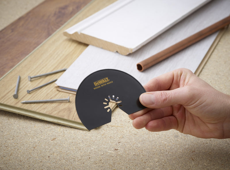 Lâmina de serra oscilante semicircular bimetálica Dewalt (DT20708-QZ) de 100 mm