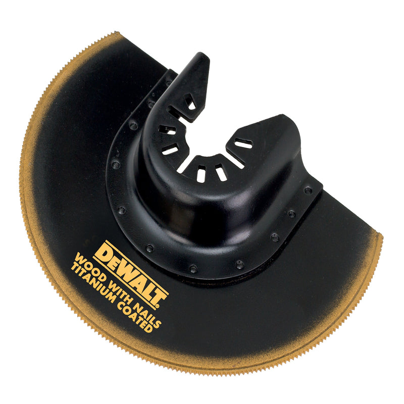 Lâmina oscilante de madeira e metal de titânio de corte nivelado Dewalt (DT20711-QZ) de 102 mm