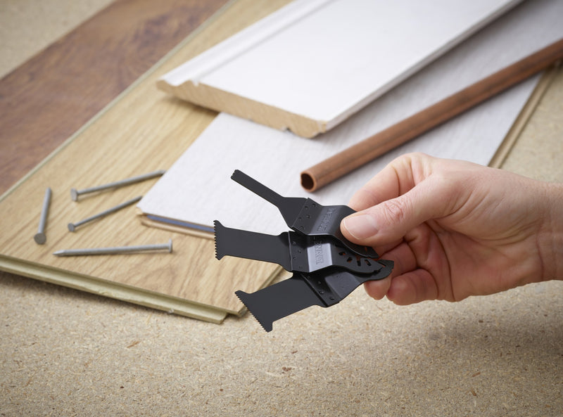 Dewalt (DT20713-QZ) Conjunto de lâminas de serra de corte oscilante para madeira e pregos (3 peças)