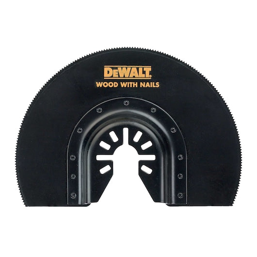 Dewalt (DT20729-QZ) Lâmina de corte rente semicircular bimetálica oscilante de 100 mm (pacote com 5)