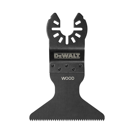 Lâmina de corte para madeira Dewalt (DT20734-QZ) 66 mm x 43 mm com oscilação e corte rápido.