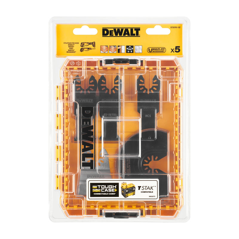 Conjunto de lâminas oscilantes Dewalt (DT20761-QZ) (5 peças)