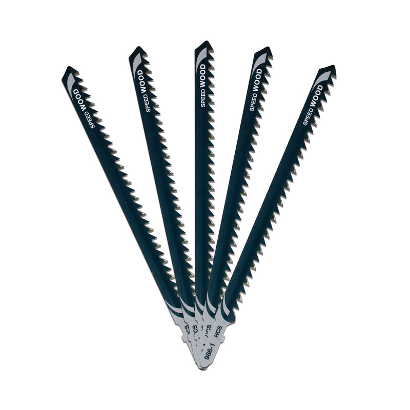 Dewalt (DT2169-QZ) 116mm T-Shank HCS Jigsaw Blade Wood (T344D) (5 Pk)