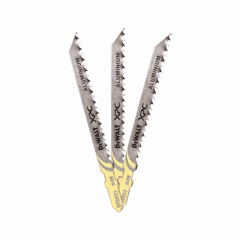 Dewalt (DT2221-QZ) EXTREME PRECISION 75mm Bi-Metal Jigsaw Blade Wood (T127DF) (3 Pk)