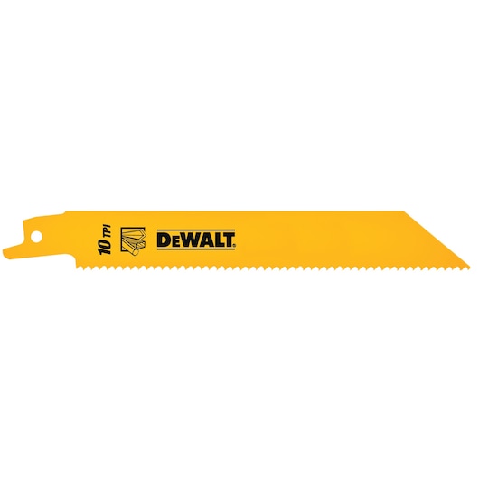 Lâminas de serra recíproca bimetálicas Dewalt (DT2345-QZ) de 152 mm (pacote com 5)