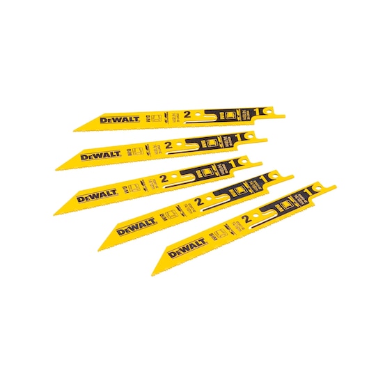 Dewalt (DT2417-QZ) Break Away 152mm 14/18TPI (pacote com 5)