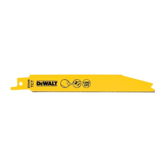 Lâmina Recíproca Dewalt (DT2426-QZ) - 2 Lâminas de Uso Geral 152mm (2 unidades)