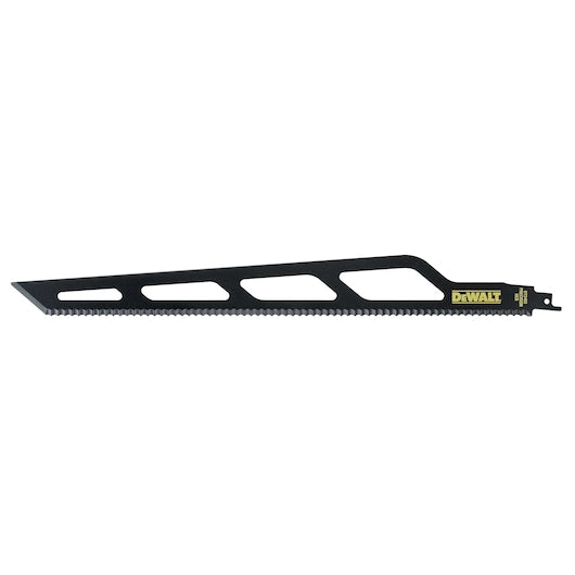 Lâmina recíproca Dewalt (DT2452-QZ) de 400 mm com isolamento de fibra 6TPI e revestimento HCS
