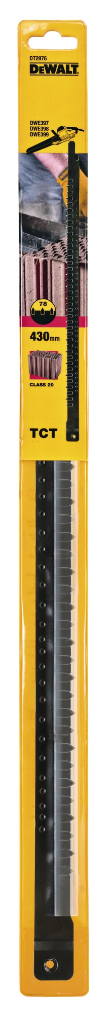 Dewalt (DT2976-QZ) 430mm 48T Cut Class 20 Poroton ALLIGATOR Blade (2 pcs.)