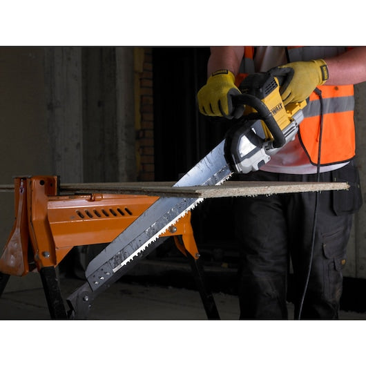Lâmina Dewalt (DT2978-QZ) ALLIGATOR® de 430 mm com 70 dentes para corte de madeira bruta em aço rápido (2 unidades).