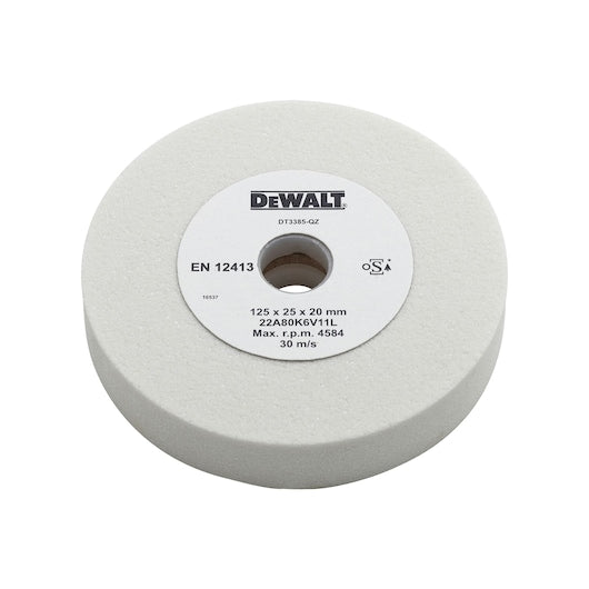 Disco de desbaste e brunimento de óxido de alumínio branco Dewalt (DT3385-QZ)