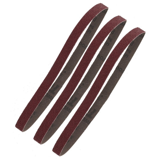 Lixas de cinta Dewalt (DT3607-QZ) 13mm x 457mm 40P, 80P, 120P (pacote com 10)