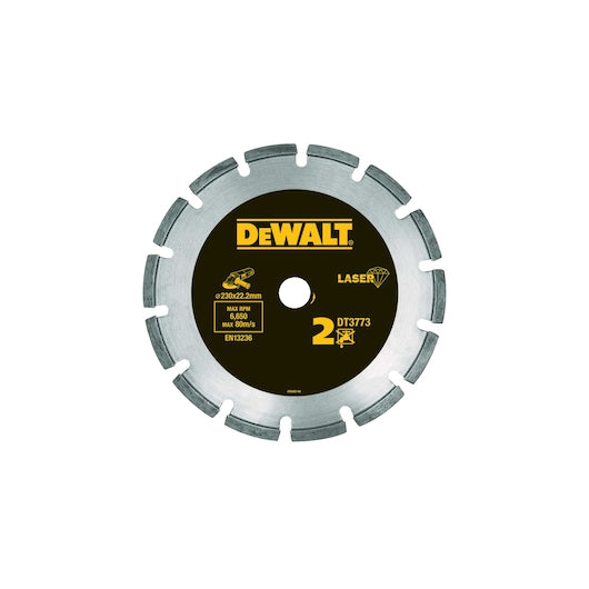 Placas de construção/concreto Dewalt (DT3773-XJ) 230 mm x 2,4 mm x 7,5 mm