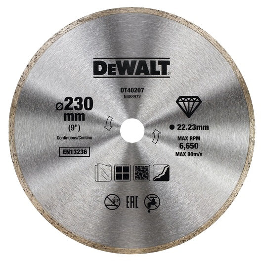 Disco de corte diamantado Dewalt (DT40207-QZ)