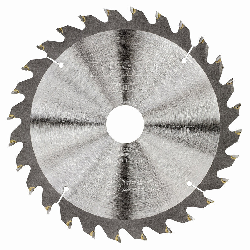 Dewalt (DT4033-QZ) EXTREME 190mm x 30mm 28T Workshop Circular Saw Blade