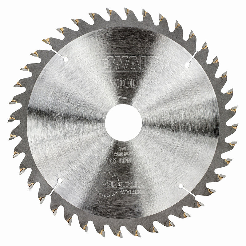Dewalt (DT4064-QZ) EXTREME 190mm x 30mm 40T Workshop Circular Saw Blade