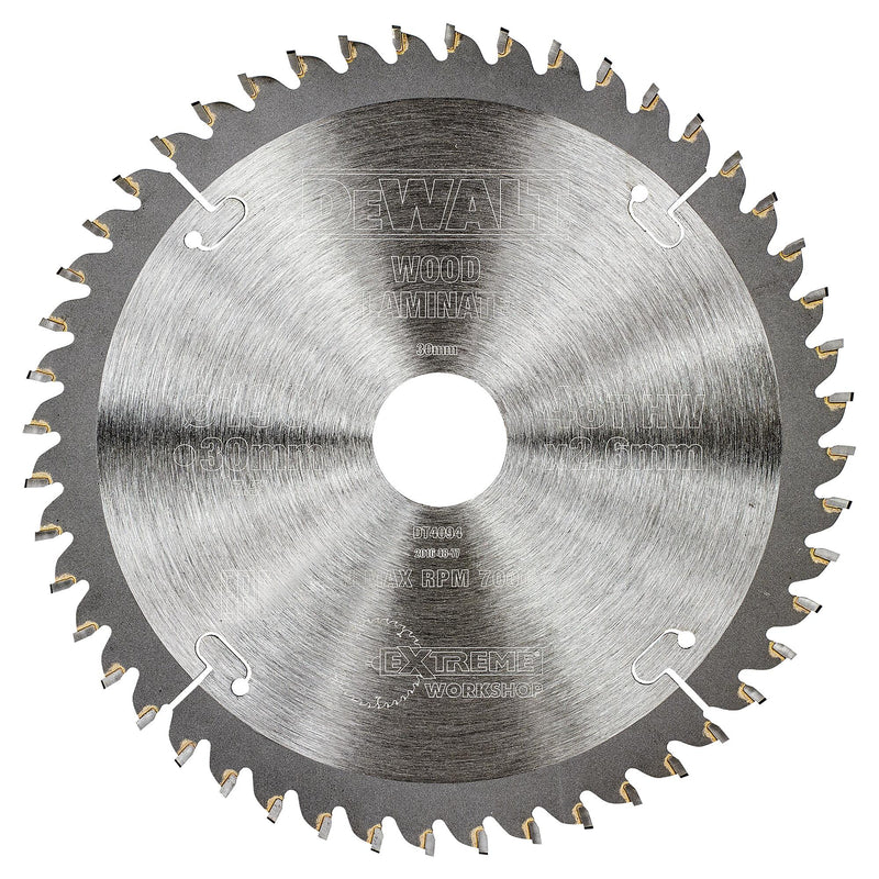 Dewalt (DT4094-QZ) EXTREME 190mm x 30mm 48T Workshop Circular Saw Blade