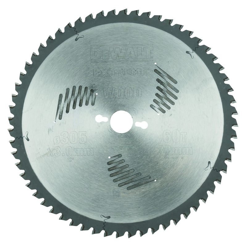 Dewalt (DT4331-QZ) EXTREME 305mm x 30mm 60T Workshop Circular Saw Blade
