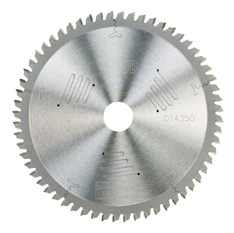 Dewalt (DT4350-QZ) EXTREME 216mm x 30mm 60T Workshop Circular Saw Blade