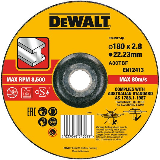 Disco de corte OSA de alto desempenho Dewalt (DT43912-QZ)