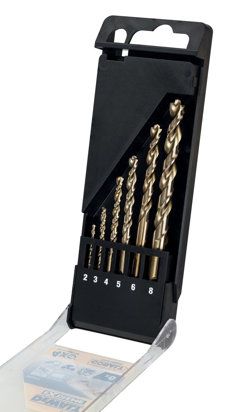 Conjunto de brocas para metal Dewalt (DT4956-QZ) EXTREME HSS-E em aço de liga de cobalto (6 peças)