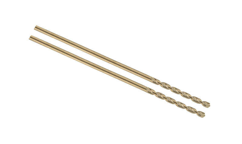 Dewalt (DT4958-QZ) EXTREME 1mm x 34mm HSS-E Cobalt Alloy Steel Metal Drill Bit (2 Pk)