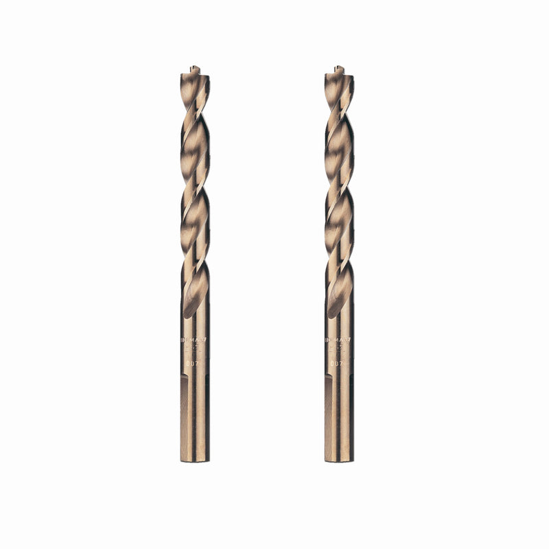 Dewalt (DT5035-QZ) EXTREME 1.5mm HSS-G Gold Ferrous Metal Drill Bit (2 Pk)