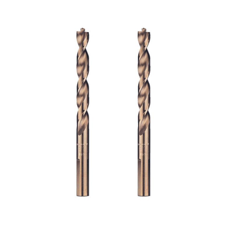Dewalt (DT5039-QZ) EXTREME 3.2mm HSS-G Gold Ferrous Metal Drill Bit (2 Pk)