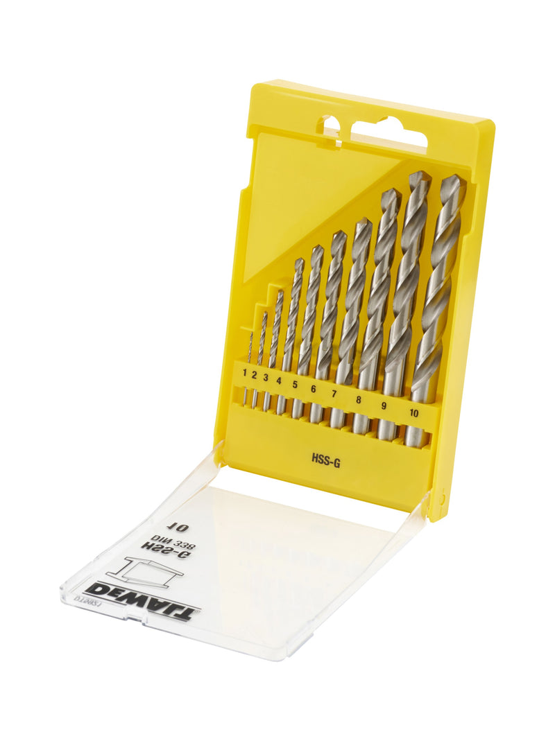 Juego de brocas para metal HSS-G Dewalt (DT5921-QZ) (10 piezas)